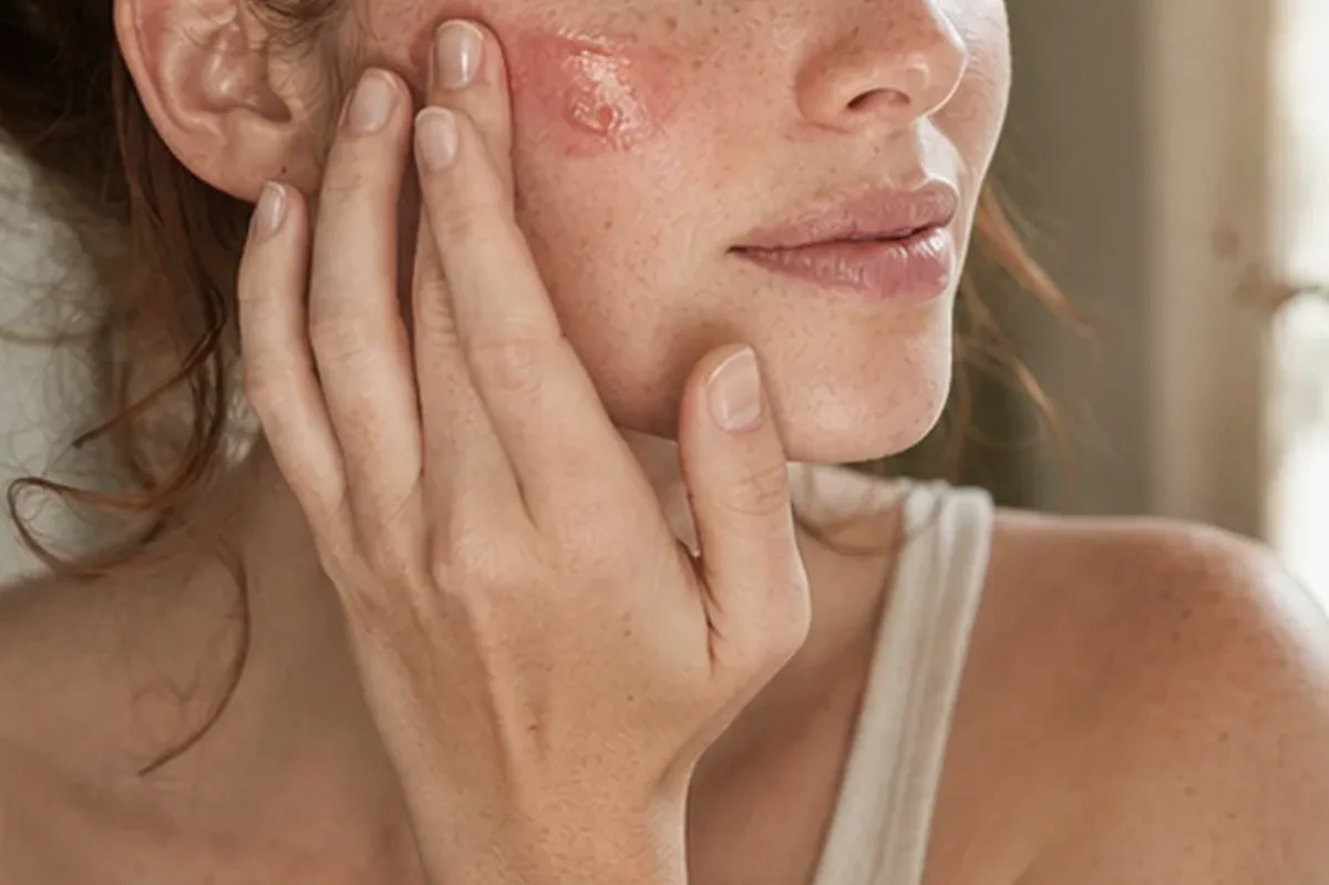 Authentische Beauty-Routine passend zum Thema Lidschatten für empfindliche Haut