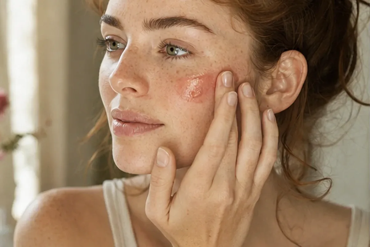 Hochwertige Beauty-Inszenierung zu Auswahlkriterien für Lip Tint für empfindliche Haut