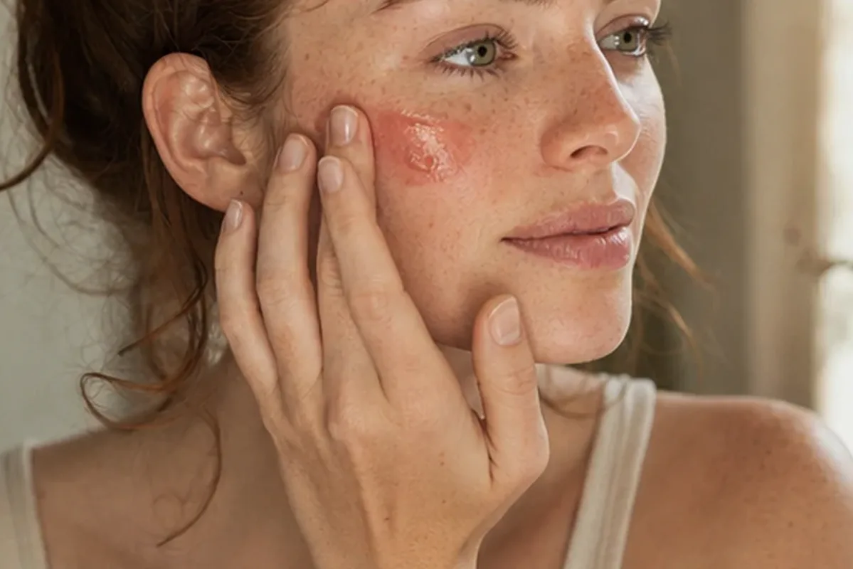 Emotionaler und authentischer Anwendungsmoment rund um Lip Tint für langen Halt