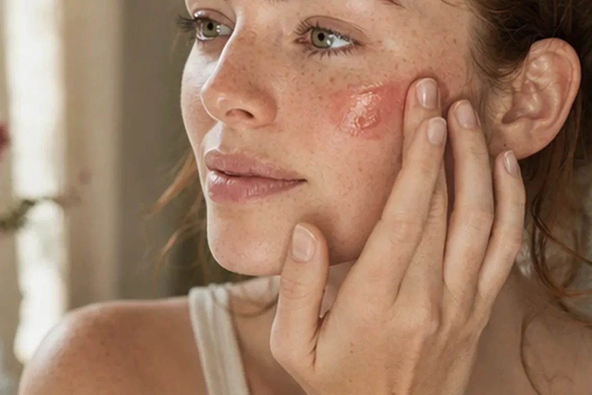 Redaktionelle Detailaufnahme zur Orientierung bei Bronzer für einen natürlichen Look