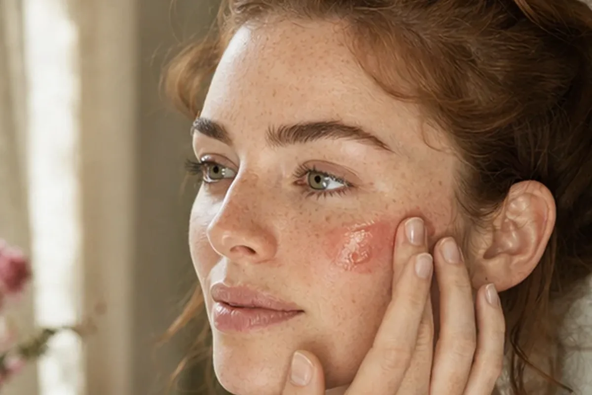 Hochwertige Beauty-Inszenierung zu Auswahlkriterien für Puder für ölige Haut