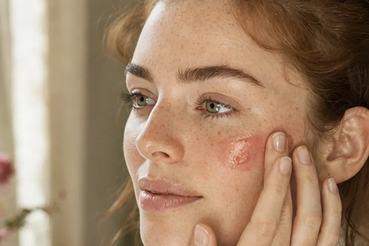 Authentischer Wohlfühlmoment passend zum Beauty-Thema Concealer für langen Halt