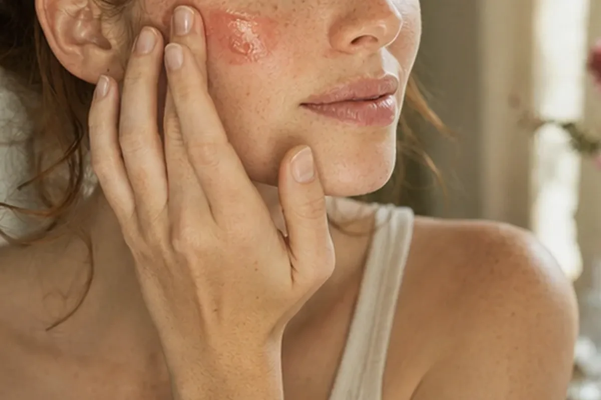 Authentische Beauty-Routine passend zum Thema Setting Spray für langen Halt