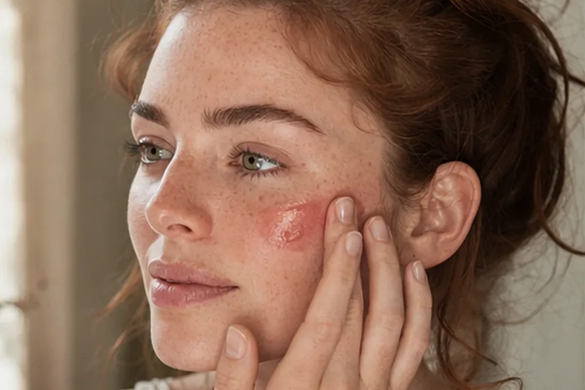 Redaktioneller Beauty-Moment zur Ausgangslage bei Lippenstift für langen Halt