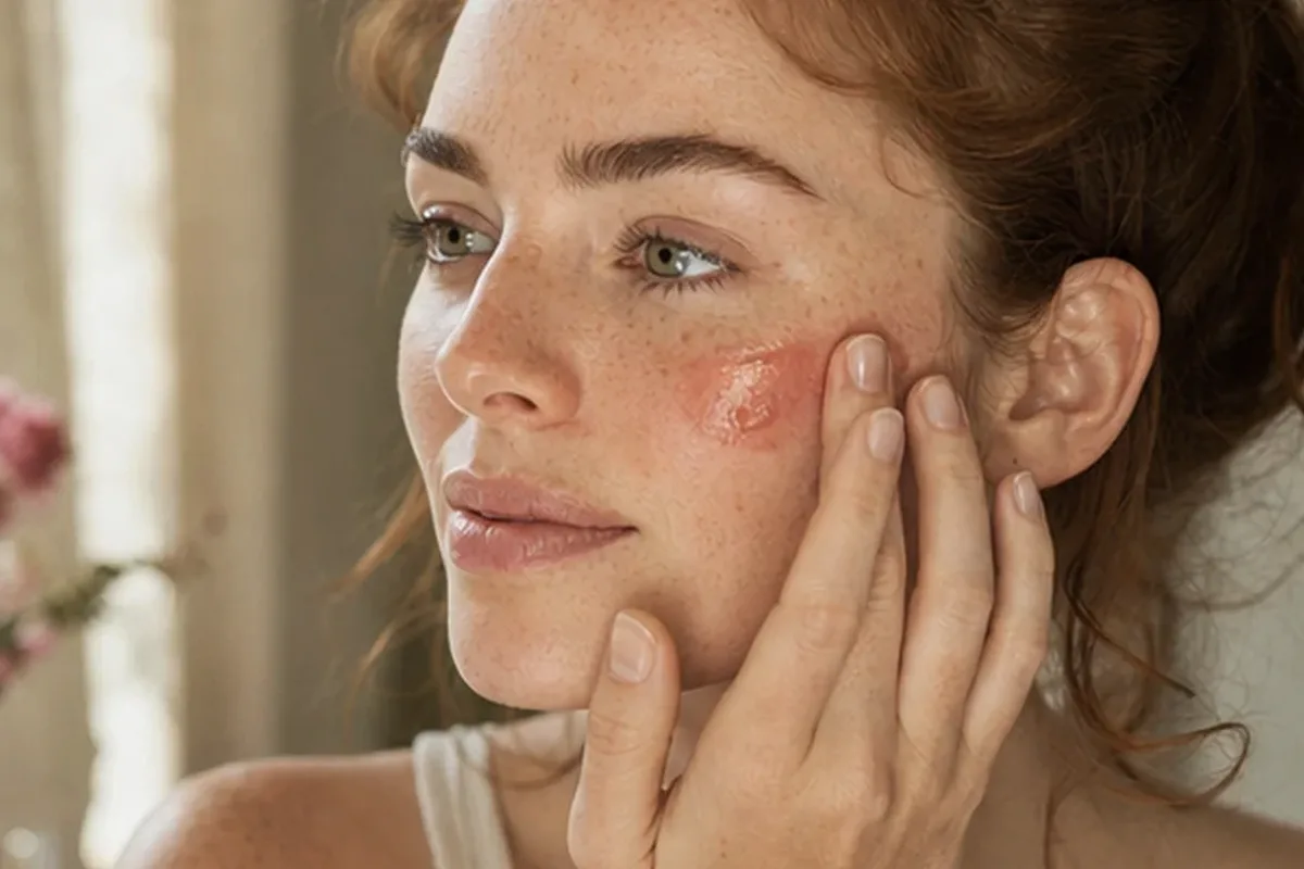 Authentischer Wohlfühlmoment passend zum Beauty-Thema Bronzer für reife Haut