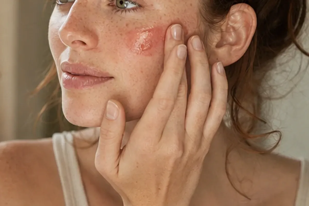 Authentische Beauty-Routine passend zum Thema Highlighter für ölige Haut