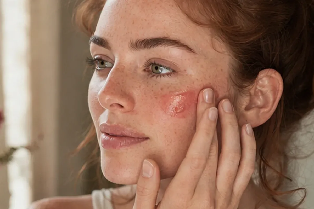Redaktioneller Beauty-Moment zur Ausgangslage bei Foundation für einen natürlichen Look