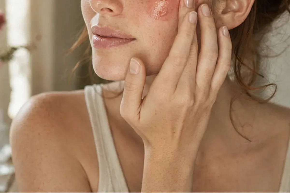 Hochwertige Beauty-Inszenierung zu Auswahlkriterien für Puder für einen natürlichen Look
