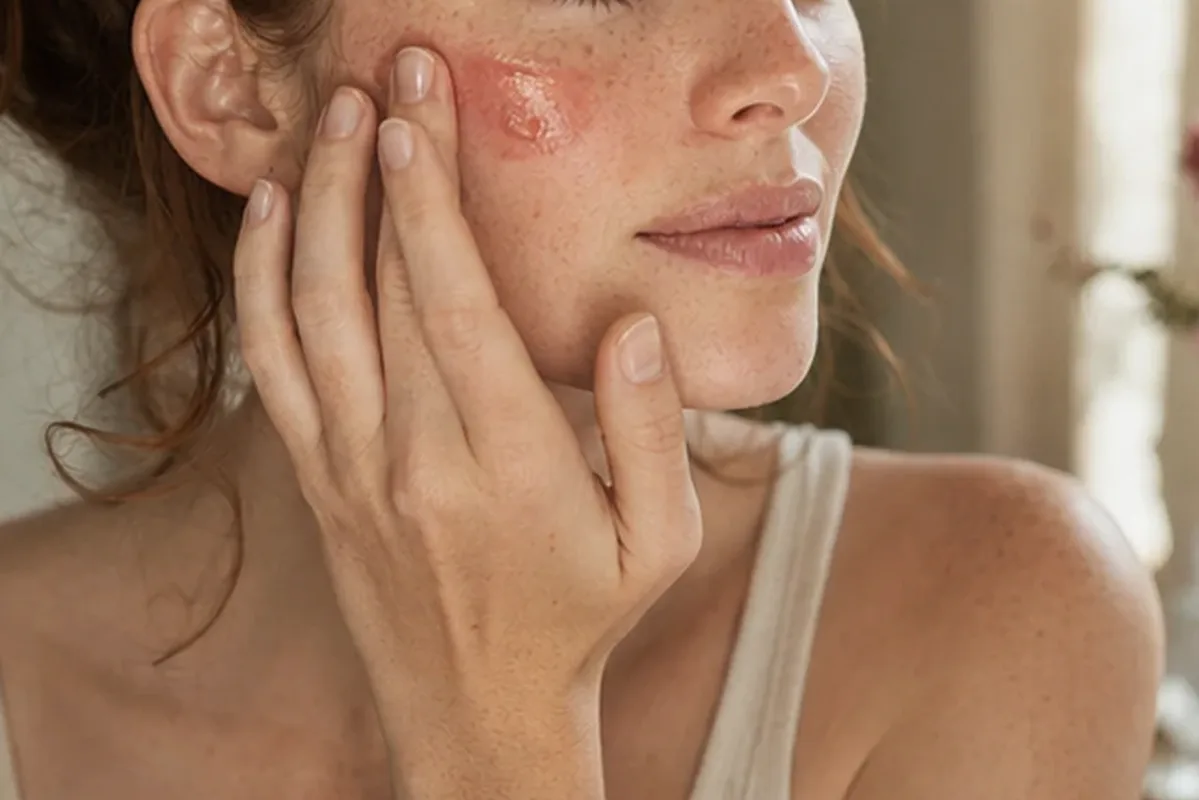 Hochwertige Beauty-Inszenierung zu Auswahlkriterien für Rouge für reife Haut