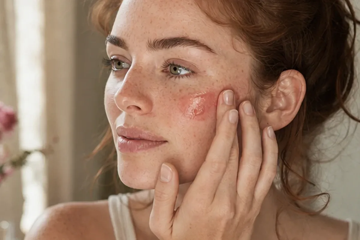 Hochwertige Beauty-Inszenierung zu Auswahlkriterien für Concealer für ölige Haut