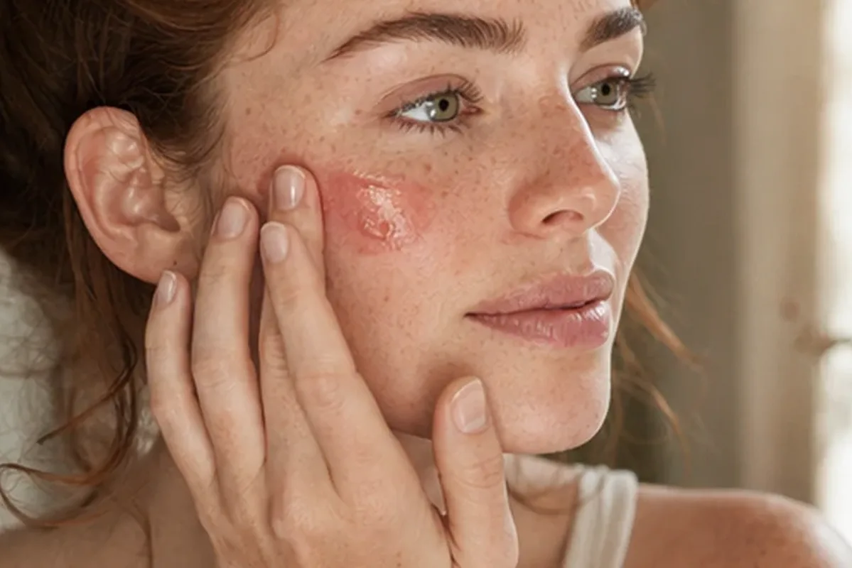 Hochwertige Beauty-Inszenierung zu Auswahlkriterien für Foundation für langen Halt