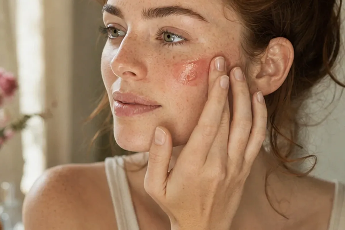 Redaktioneller Beauty-Moment zur Ausgangslage bei Primer für einen natürlichen Look