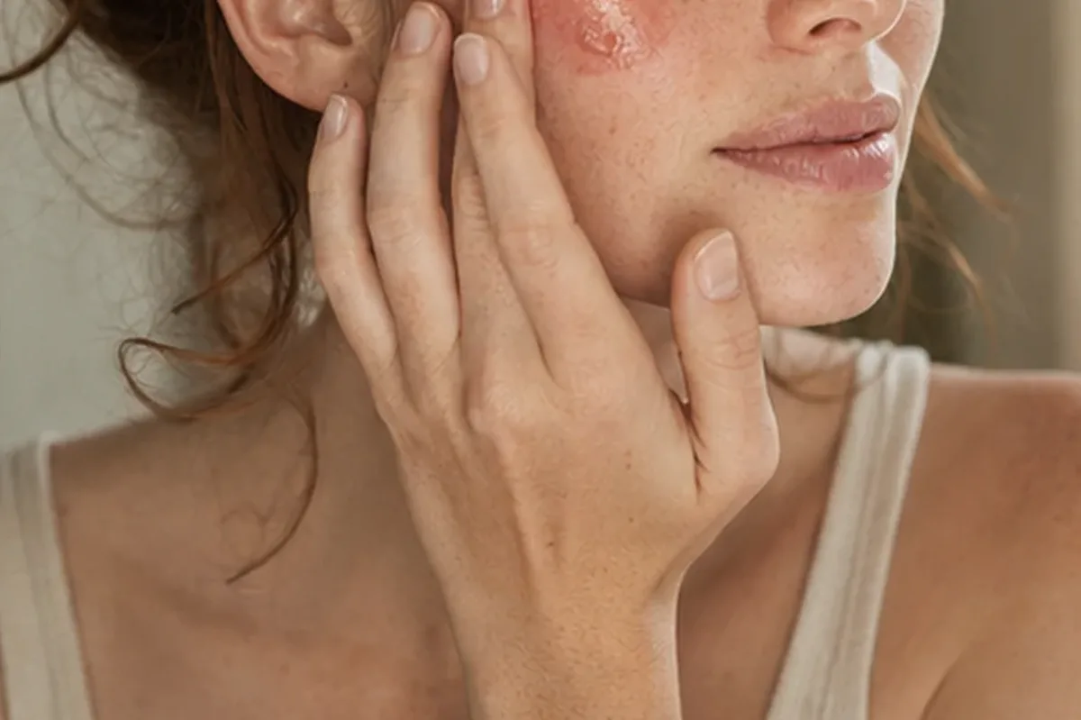 Redaktioneller Beauty-Moment zur Ausgangslage bei Puder für einen natürlichen Look