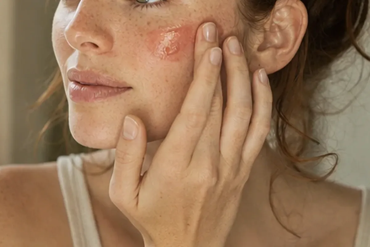 Hochwertige Beauty-Inszenierung zu Auswahlkriterien für Puder für reife Haut