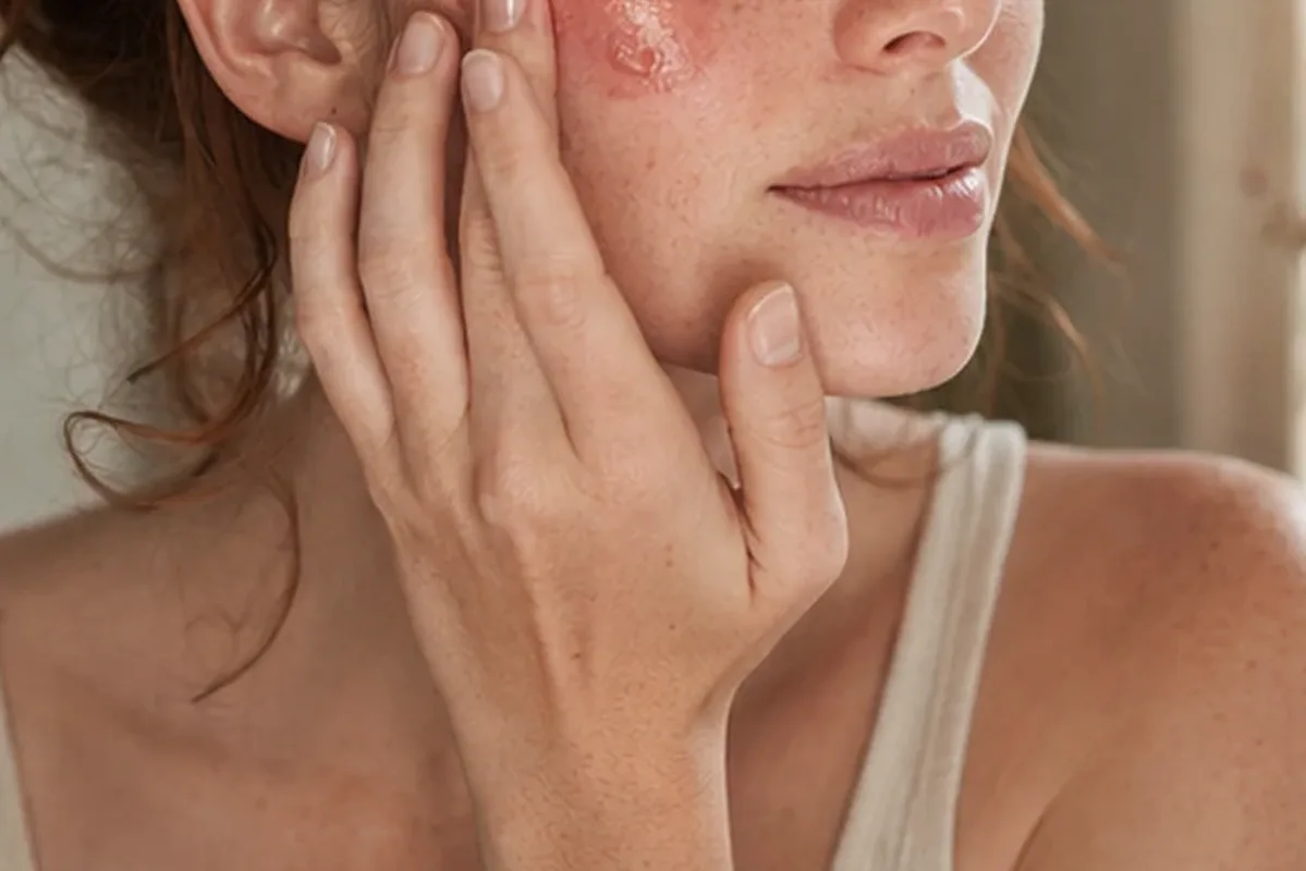 Redaktioneller Beauty-Moment zur Ausgangslage bei Augenbrauengel für empfindliche Haut