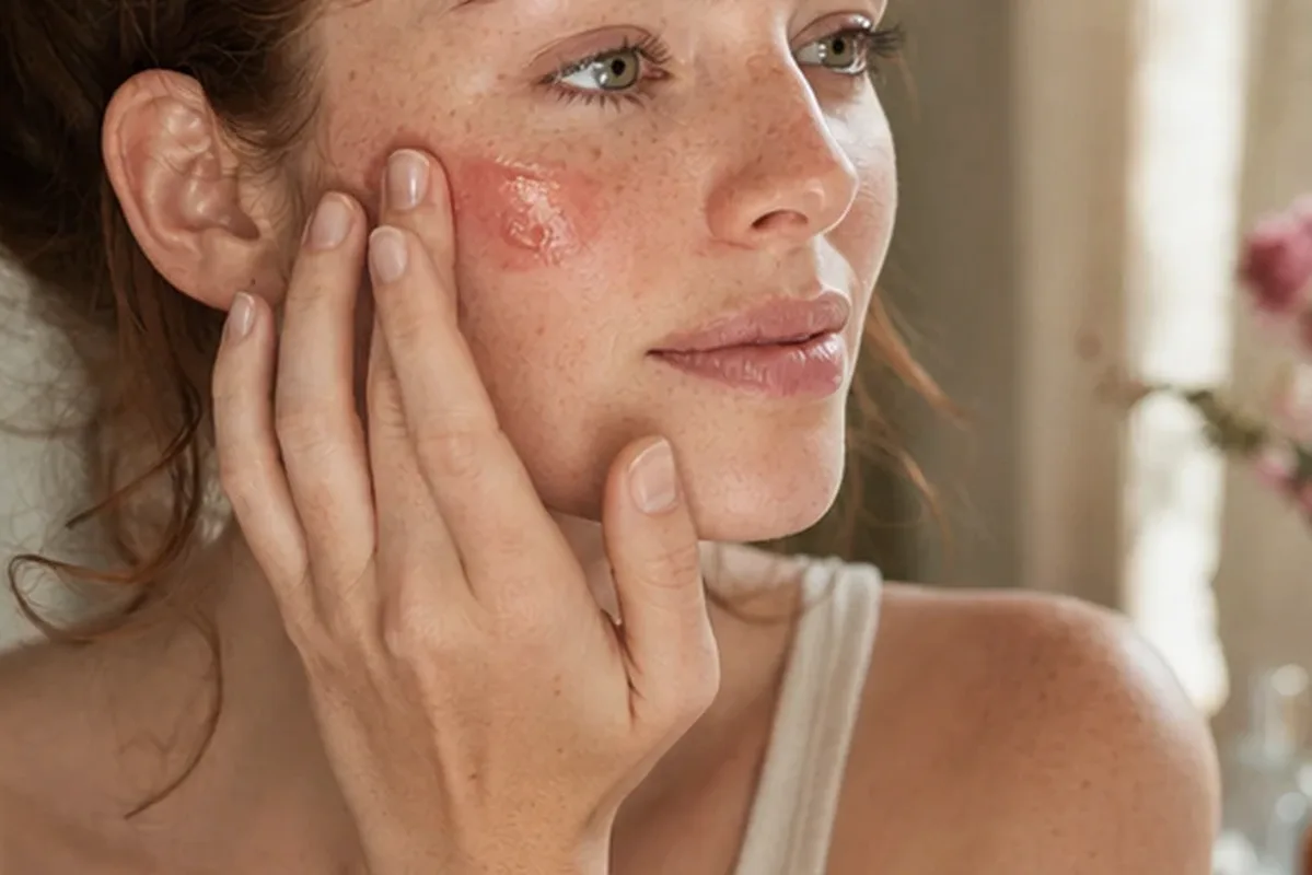 Hochwertige Beauty-Inszenierung zu Auswahlkriterien für Setting Spray für reife Haut