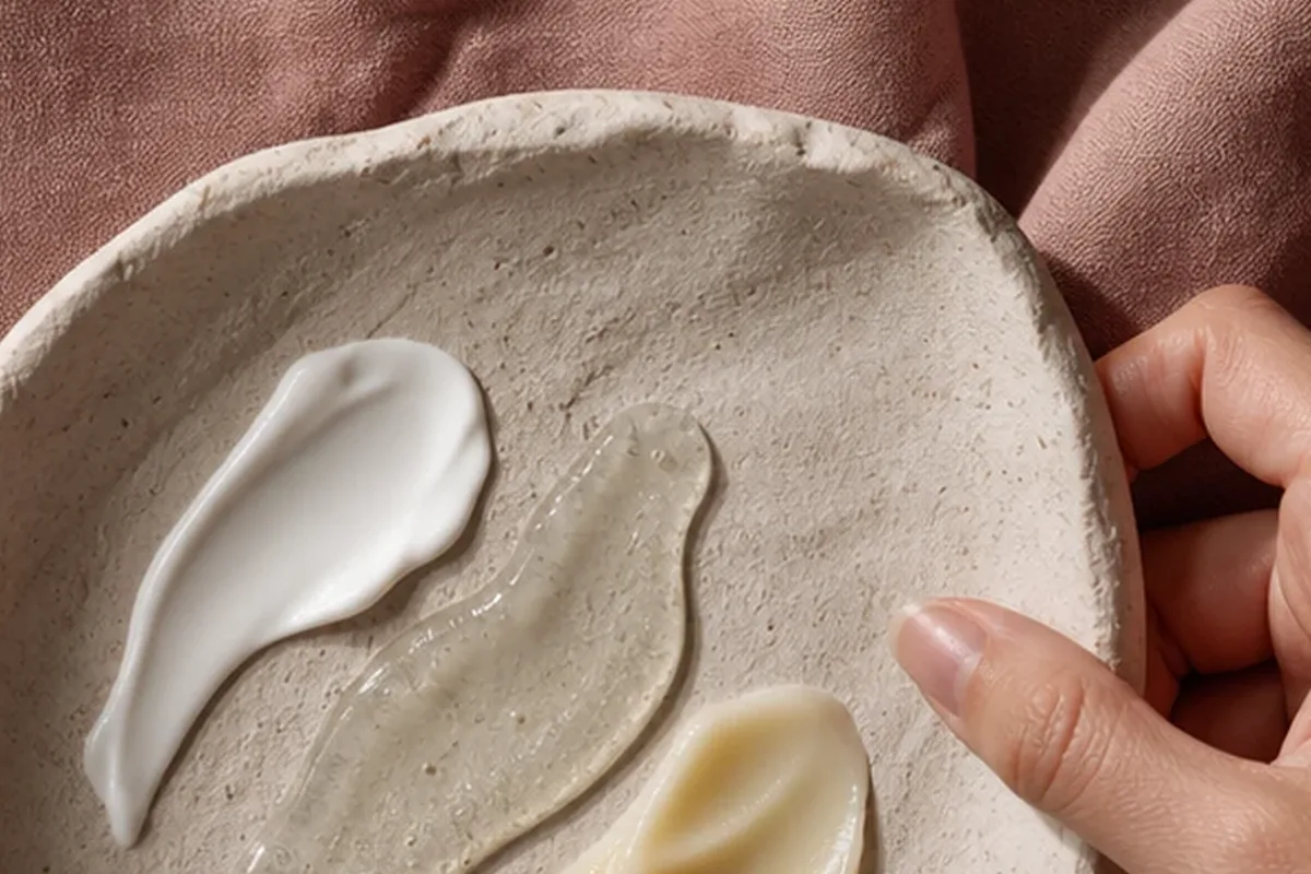 Hochwertige Beauty-Inszenierung zu Auswahlkriterien für Feuchtigkeitsserum bei ersten Fältchen