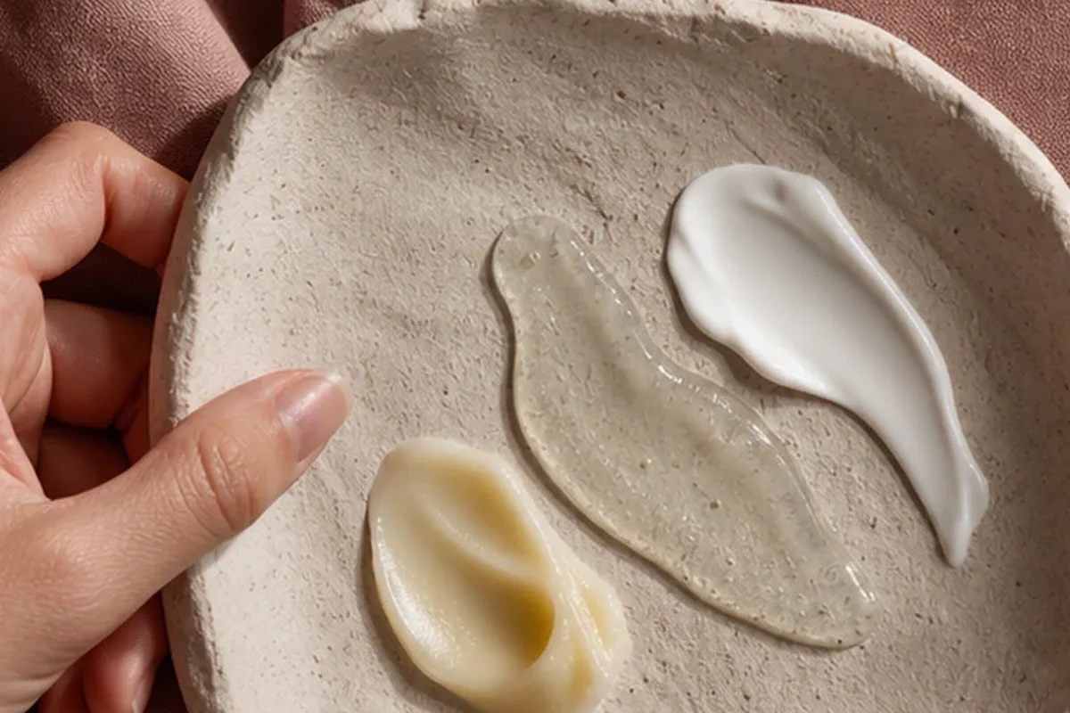 Hochwertige Beauty-Inszenierung zu Auswahlkriterien für Gesichtsmaske für unreine Haut