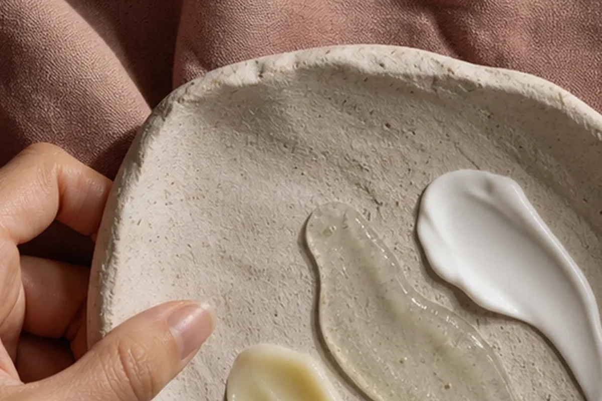 Hochwertige Beauty-Inszenierung zu Auswahlkriterien für Gesichtscreme für unreine Haut