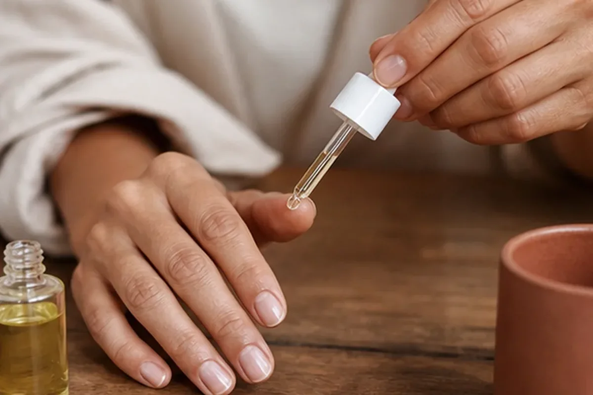 Hochwertige Beauty-Inszenierung zu Auswahlkriterien für Selbstbräuner für trockene Haut