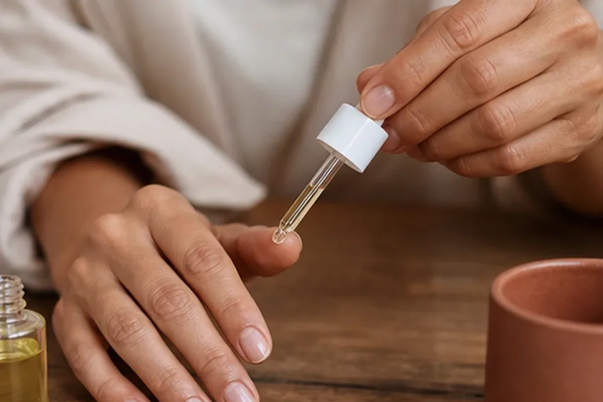 Hochwertige Beauty-Inszenierung zu Auswahlkriterien für Duschgel für müde Füße
