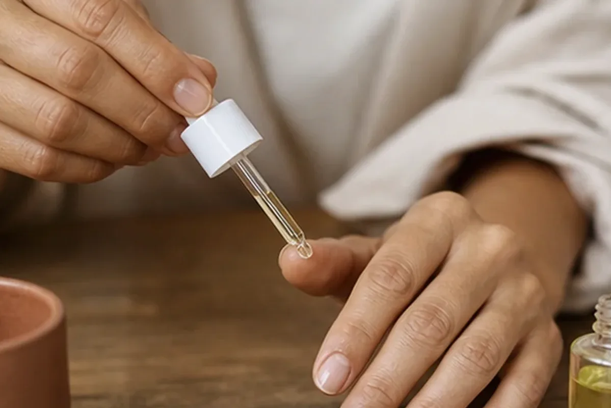 Hochwertige Beauty-Inszenierung zu Auswahlkriterien für Badezusatz bei Keratosis pilaris