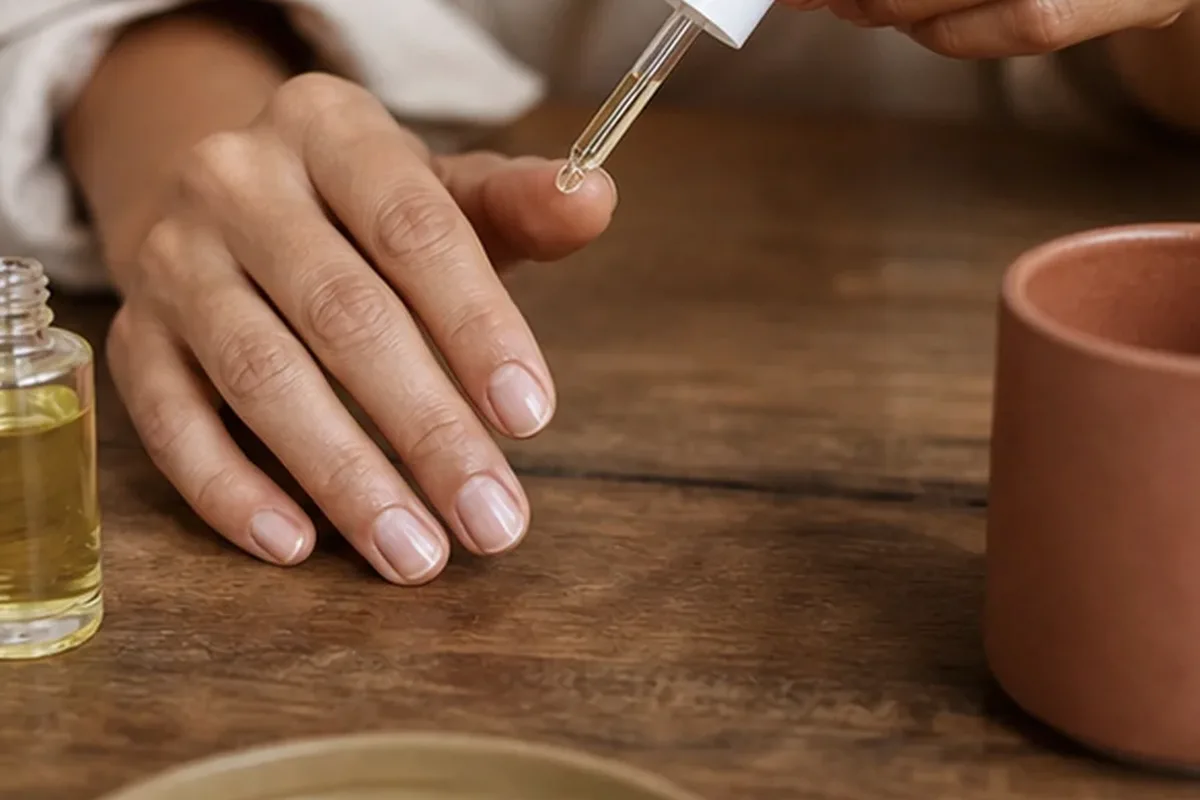 Redaktionelle Detailaufnahme zur Orientierung bei Körperlotion für empfindliche Haut