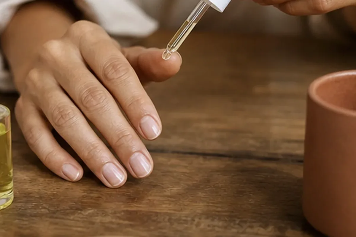 Redaktionelle Detailaufnahme zur Orientierung bei Fußcreme für empfindliche Haut