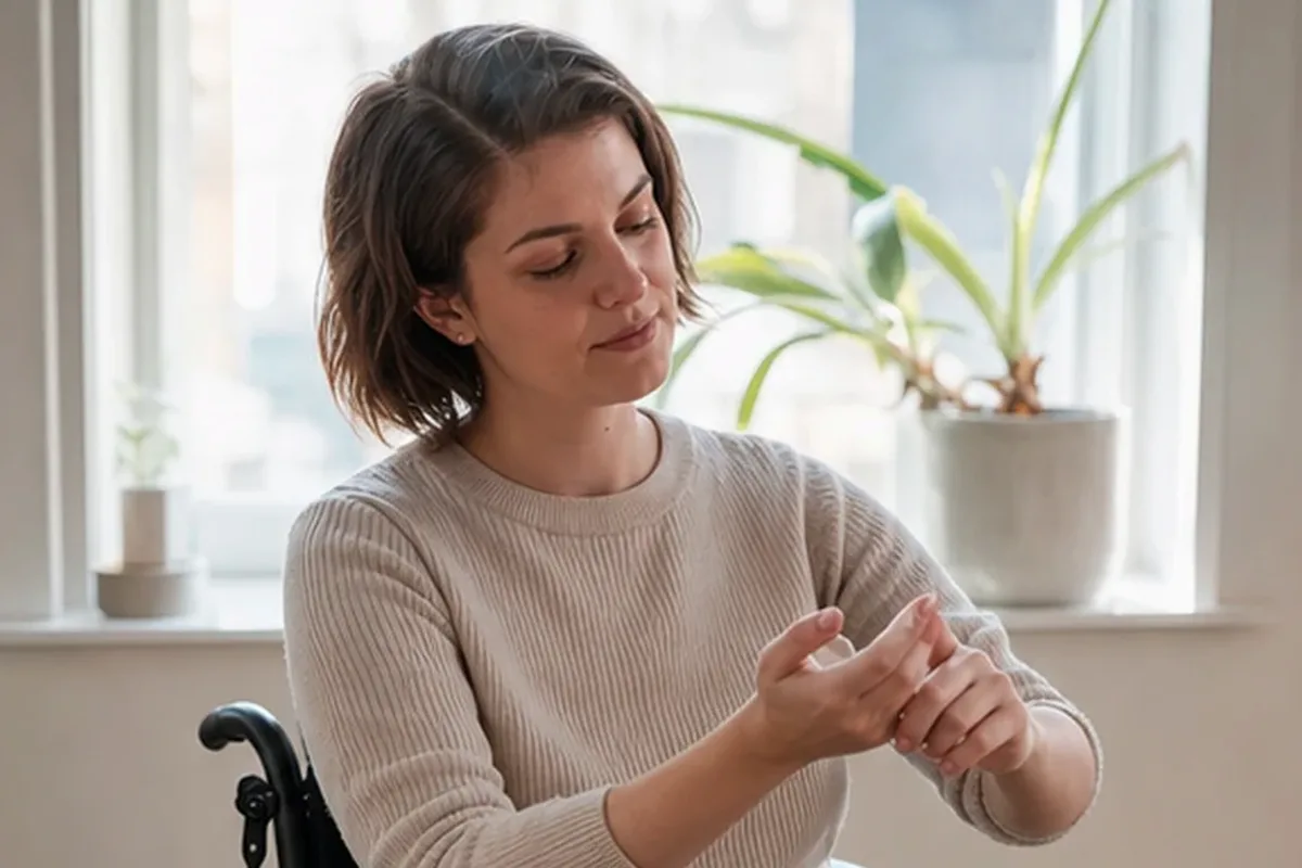 Redaktionelle Detailaufnahme zur Orientierung bei Nagelhärter für empfindliche Haut