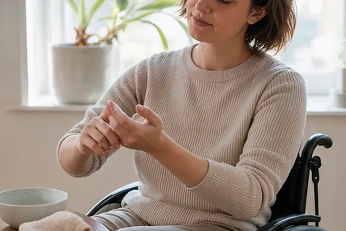 Hochwertige Beauty-Inszenierung zu Auswahlkriterien für Nagelöl für trockene Haut