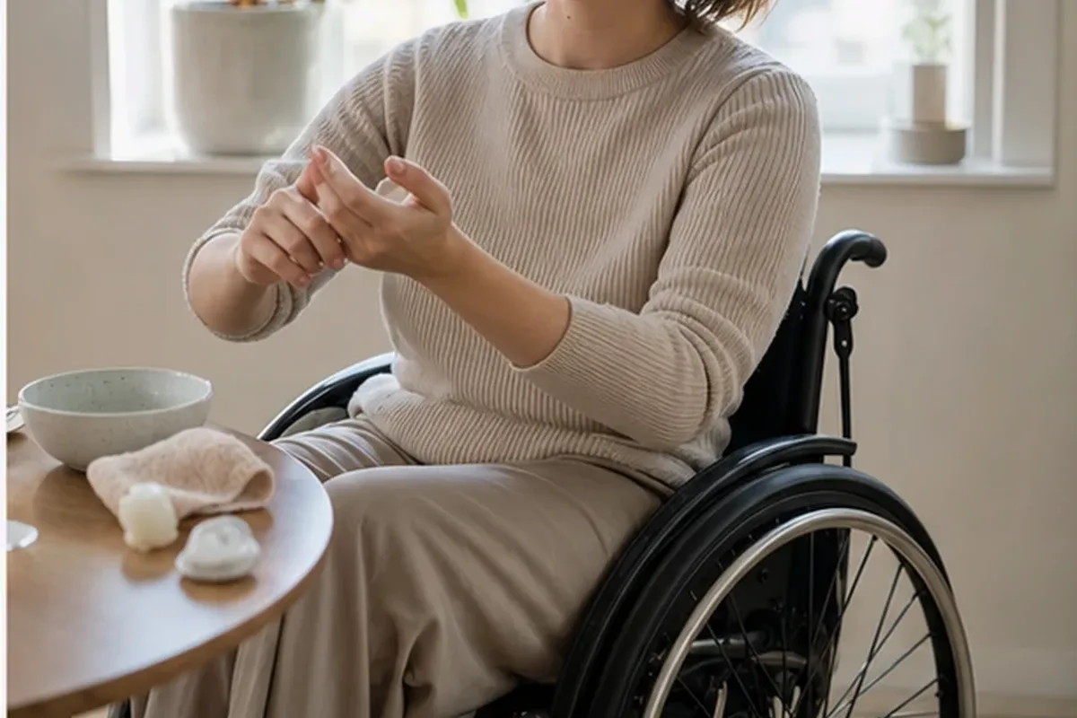 Emotionaler und authentischer Anwendungsmoment rund um After-Sun-Pflege für raue Haut