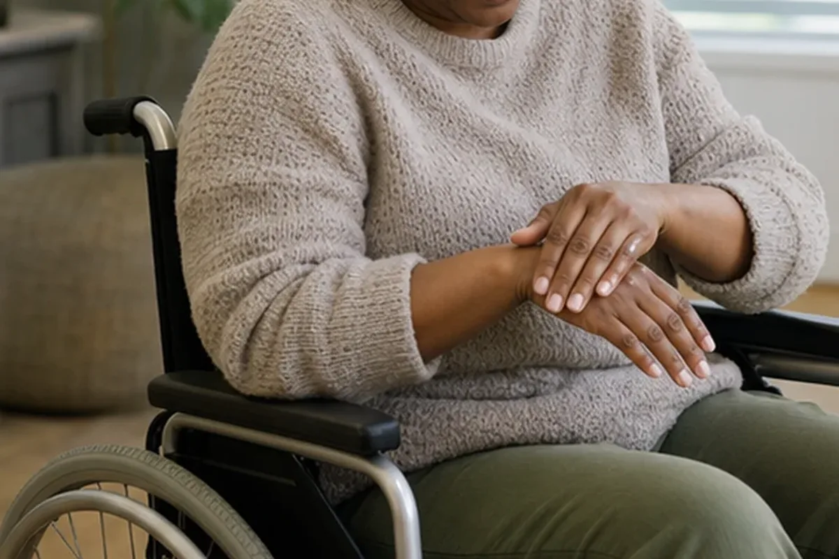 Redaktioneller Beauty-Moment zur Ausgangslage bei Hornhautpflege für trockene Haut