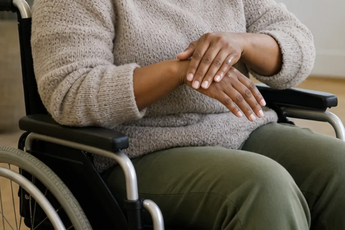 Emotionaler und authentischer Anwendungsmoment rund um After-Sun-Pflege für raue Haut
