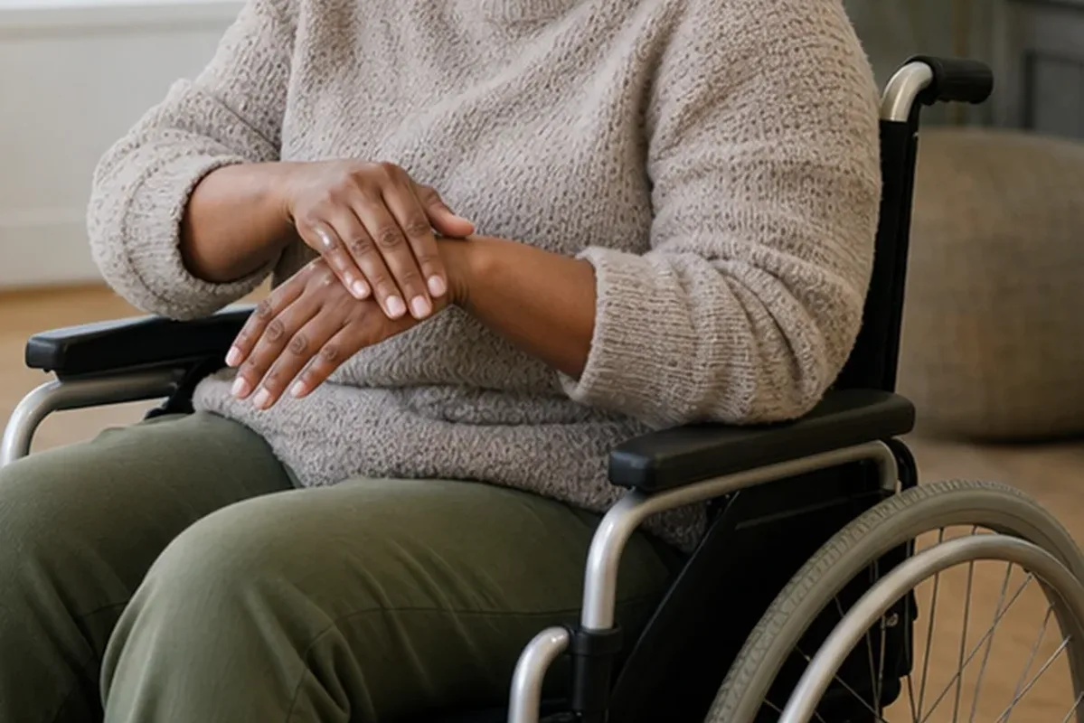 Emotionaler und authentischer Anwendungsmoment rund um Nagelöl für trockene Haut