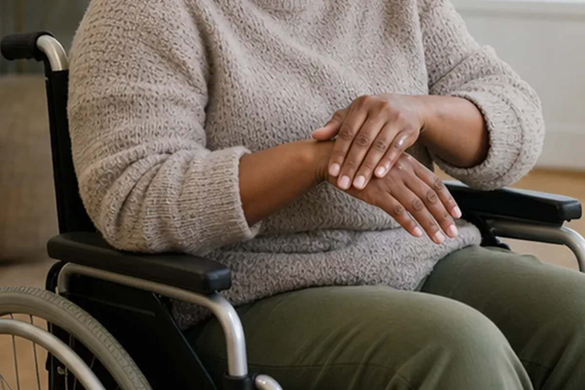 Emotionaler und authentischer Anwendungsmoment rund um Nagelöl für beanspruchte Hände
