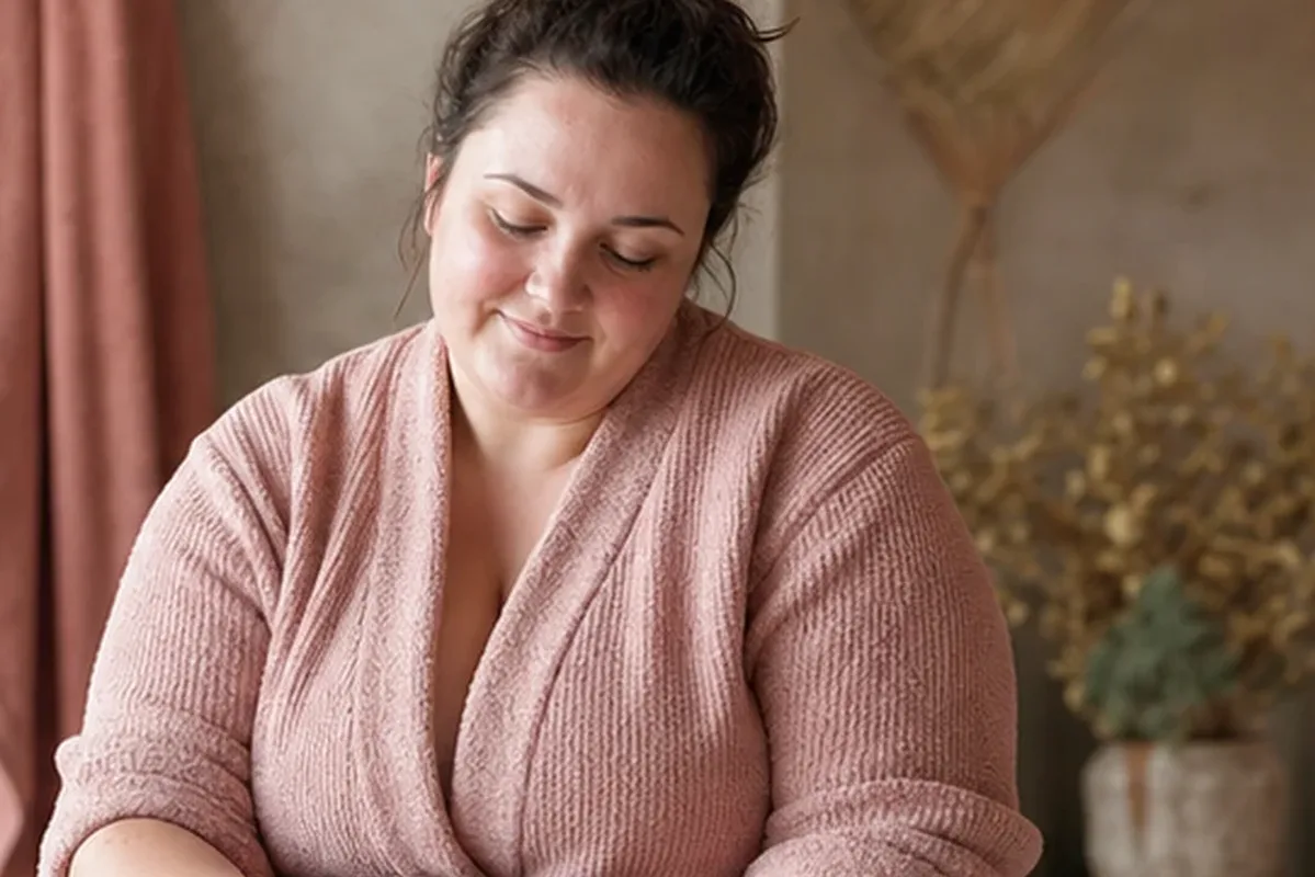 Authentischer Wohlfühlmoment passend zum Beauty-Thema Nagelöl bei brüchigen Nägeln