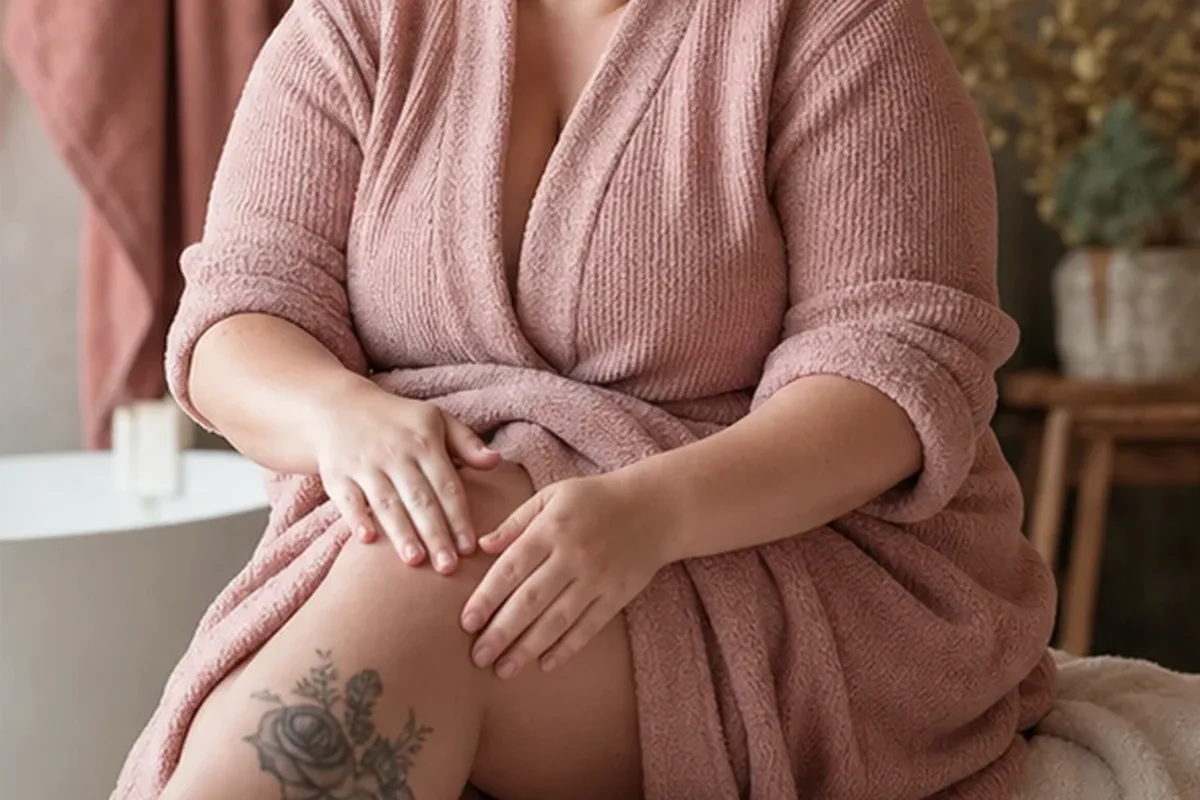 Emotionaler und authentischer Anwendungsmoment rund um Handcreme für beanspruchte Hände
