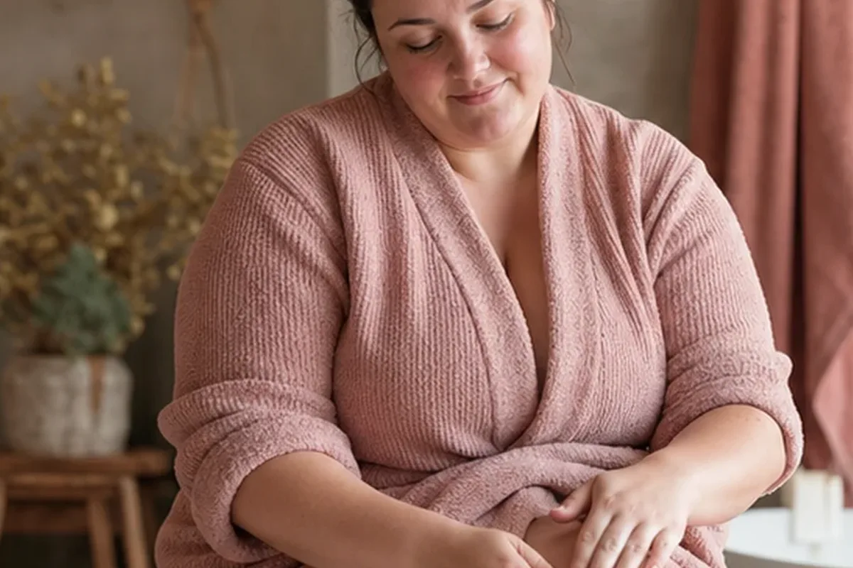 Authentische Beauty-Routine passend zum Thema Körperpeeling für beanspruchte Hände