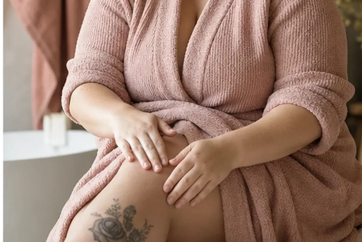 Hochwertige Beauty-Inszenierung zu Auswahlkriterien für Körperöl bei brüchigen Nägeln