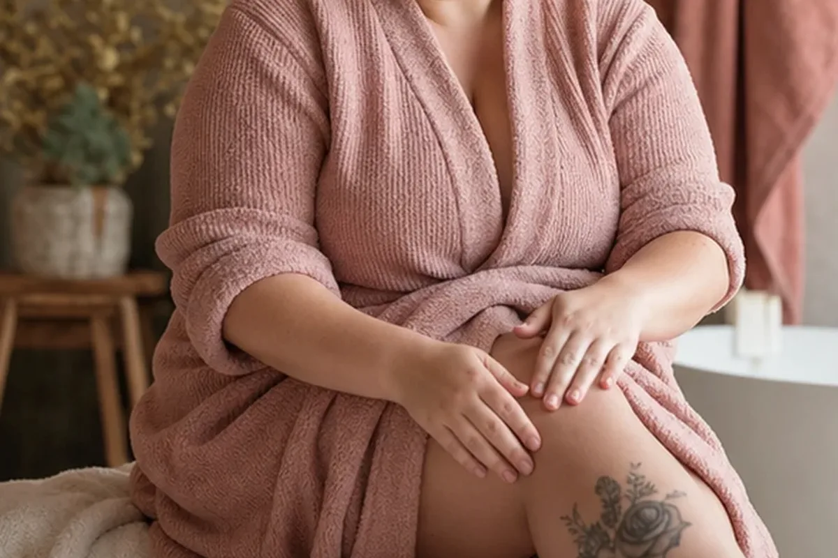 Redaktioneller Beauty-Moment zur Ausgangslage bei Selbstbräuner für raue Haut