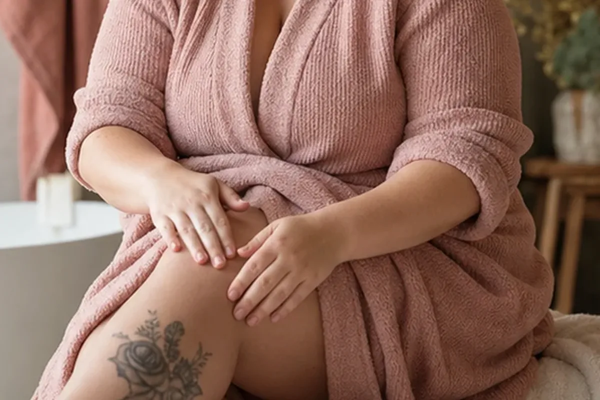 Authentische Beauty-Routine passend zum Thema Selbstbräuner bei Keratosis pilaris
