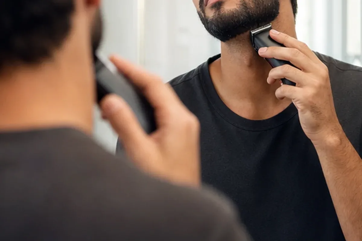 Redaktionelle Detailaufnahme zur Orientierung bei Epilierer für empfindliche Haut