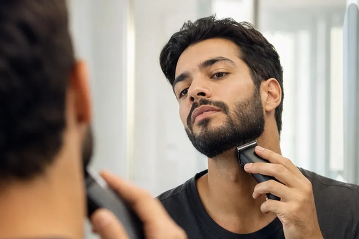 Authentischer Wohlfühlmoment passend zum Beauty-Thema Epilierer bei eingewachsenen Haaren