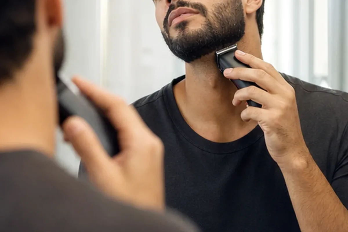 Redaktioneller Beauty-Moment zur Ausgangslage bei Rasur