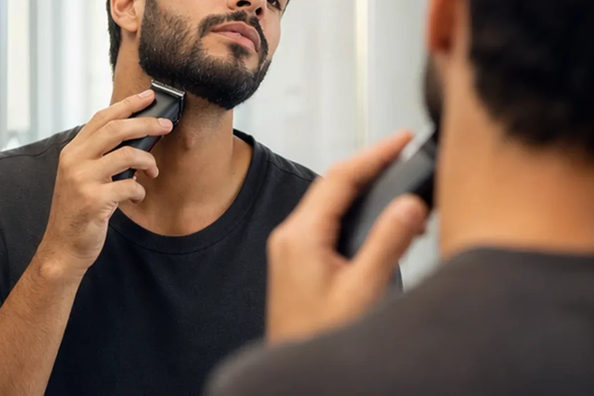 Hochwertige Beauty-Inszenierung zu Auswahlkriterien für Body-Trimmer für die Bikinizone