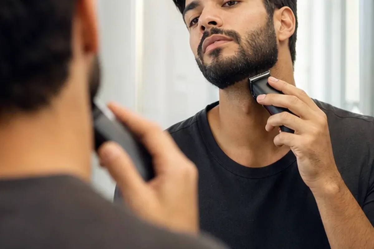 Redaktioneller Beauty-Moment zur Ausgangslage bei Rasieröl für langanhaltende Glätte