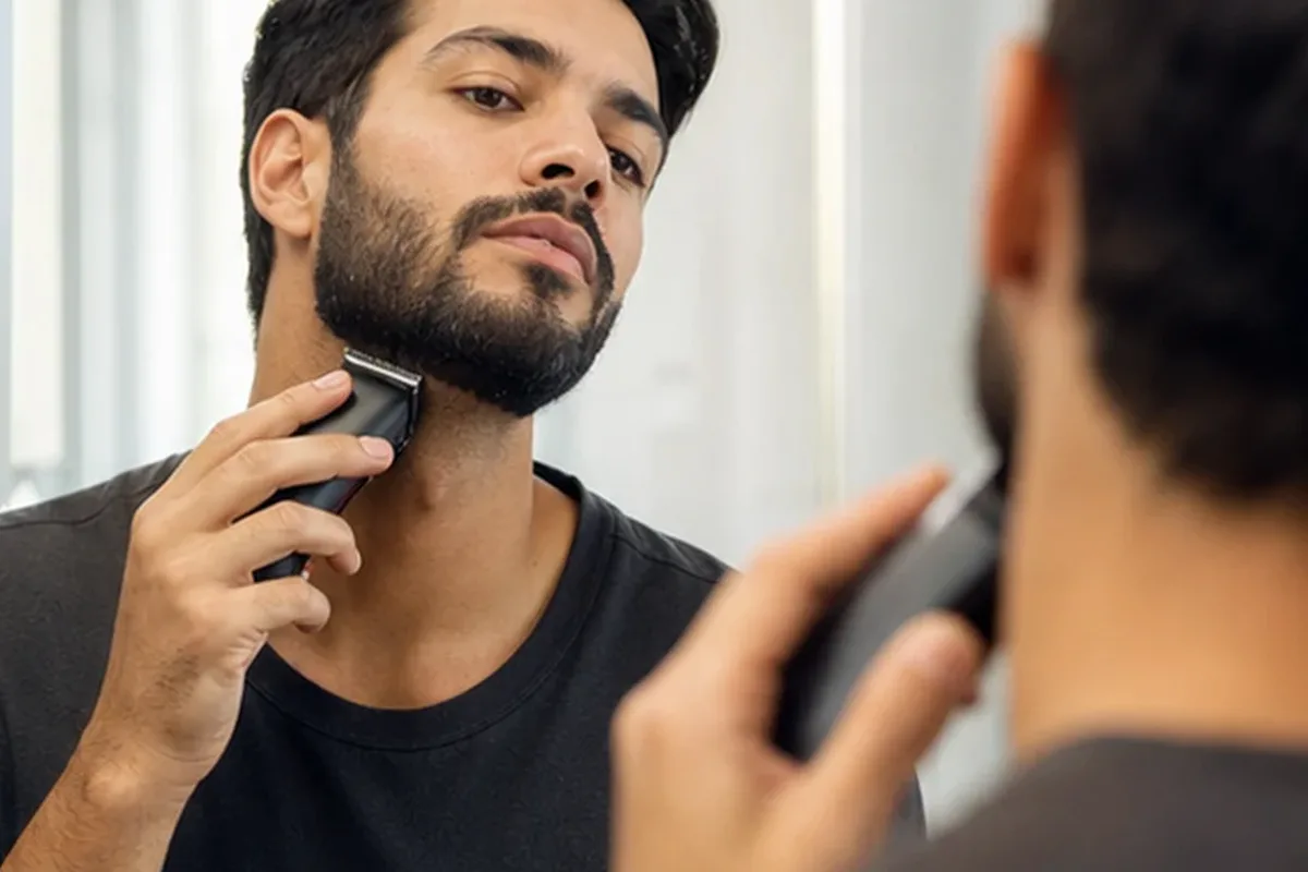 Authentischer Wohlfühlmoment passend zum Beauty-Thema Sugaring-Paste für dunkle Haare