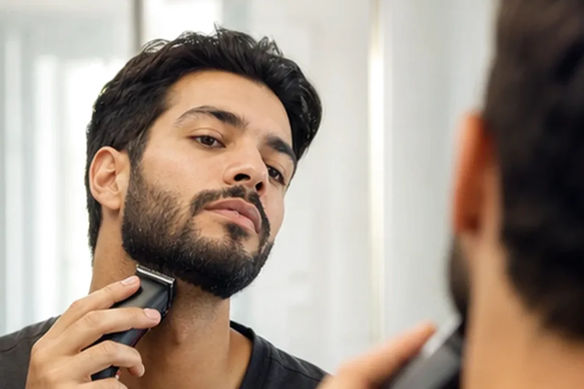Authentischer Wohlfühlmoment passend zum Beauty-Thema Epilierer