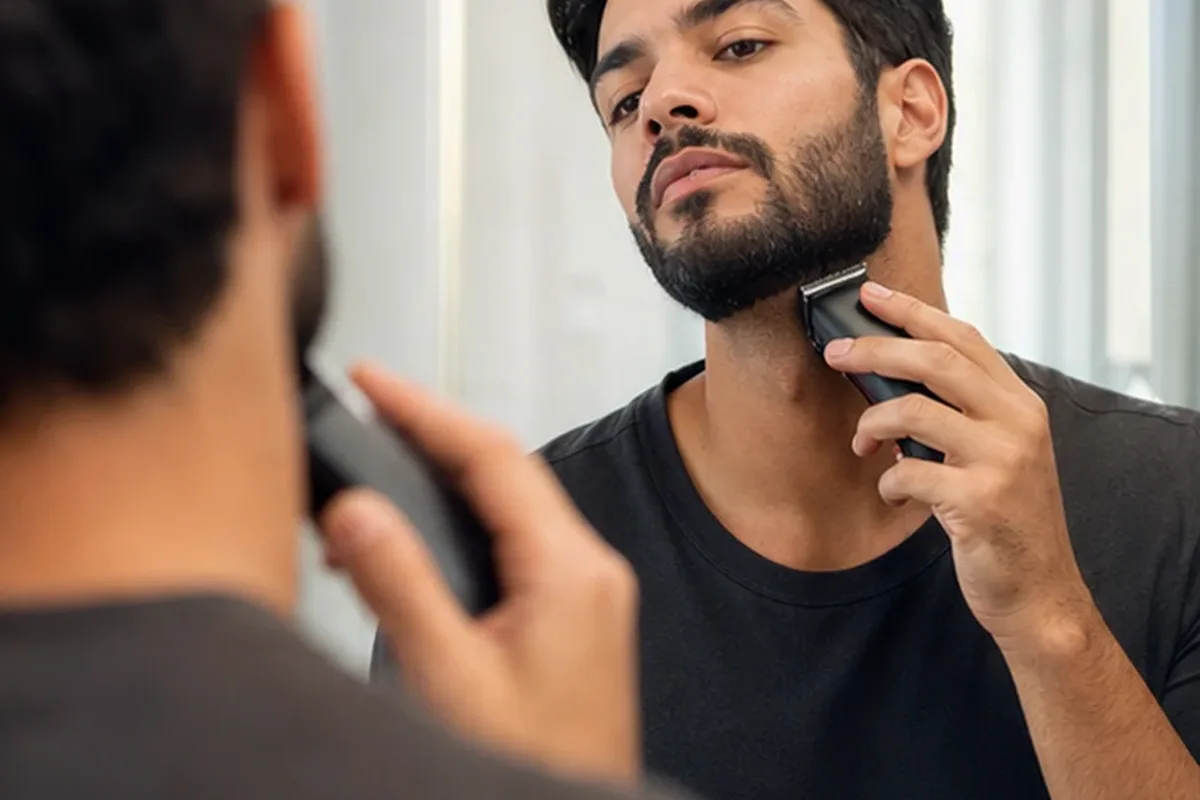 Redaktioneller Beauty-Moment zur Ausgangslage bei Rasierhobel bei eingewachsenen Haaren
