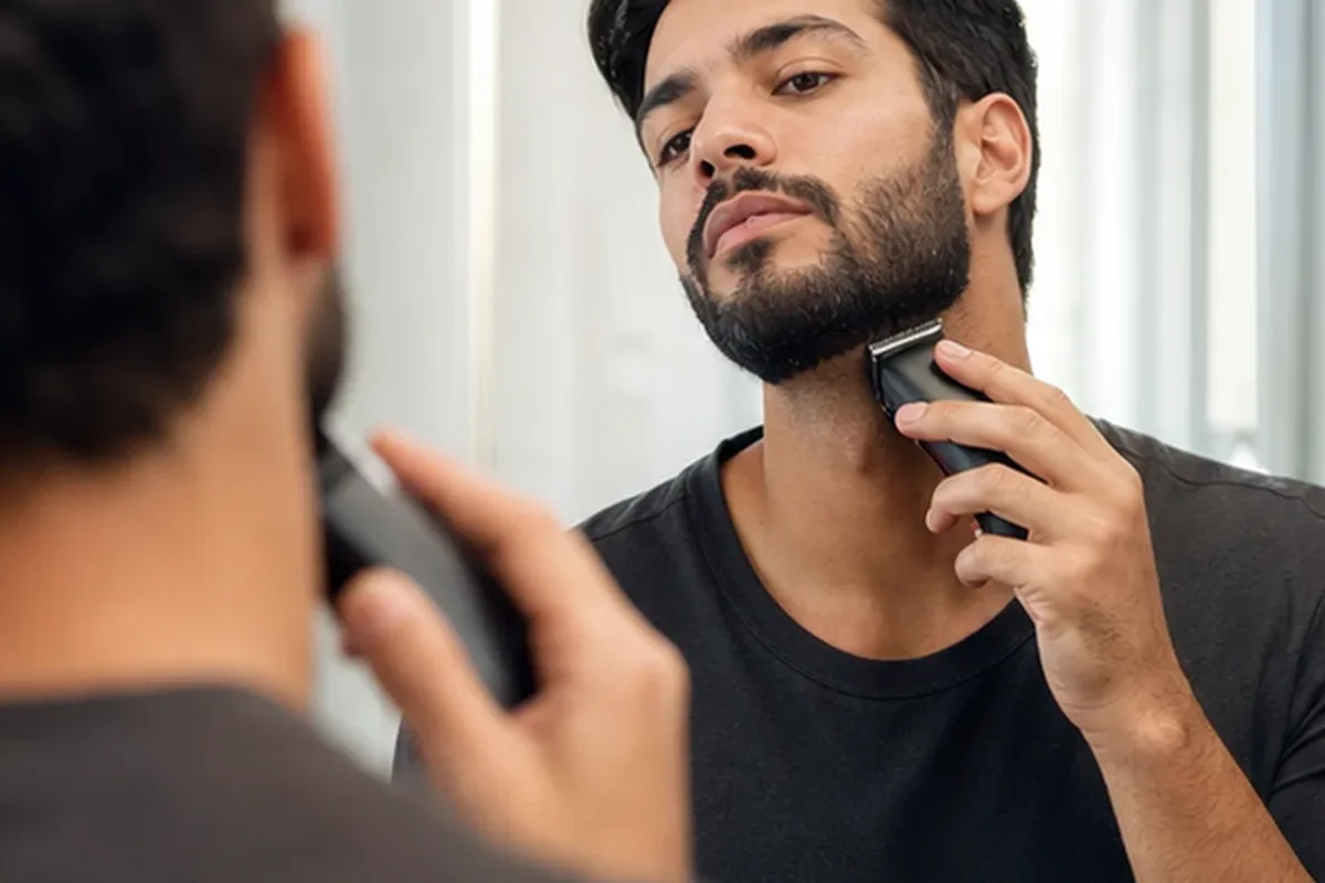 Redaktioneller Beauty-Moment zur Ausgangslage bei Rasiergel für eine schnelle Anwendung